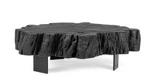 Stolik kawowy BIZZOTTO KEVAL – czarny