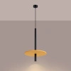 Lampa wisząca FELTRO 1 czarna/żółta