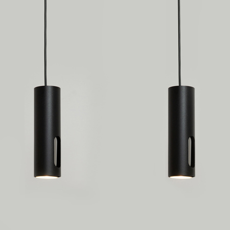 FLOW 2 zwis czarny/srebrny