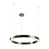 Lampa wisząca CIRCLE 80 cm - LED, ring tytan szczotkowany