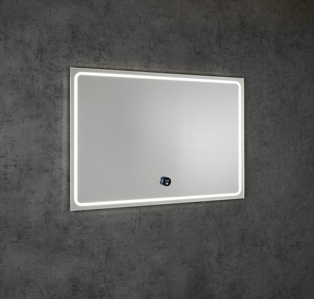 GEMINI lustro z LED oświetleniem 100x70cm, inteligentne funkcje