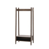 Hatfield Open Wardrobe Smoked 800x480x1700mm