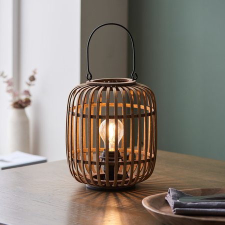 Mathias Table Lamp Natural Bamboo