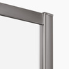 NZ4 Kabina prysznicowa PRIME GUNMETAL BRUSHED 2D kwadratowa 70x70x200 szkło czyste 6mm Active Shield 2.0