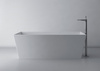 KVADRIE wanna kompozytowa 1590x650x550mm, objętość 360l, biały połysk