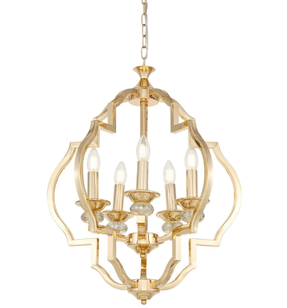 LAMPA WISZĄCA ZŁOTA CESARO W5
