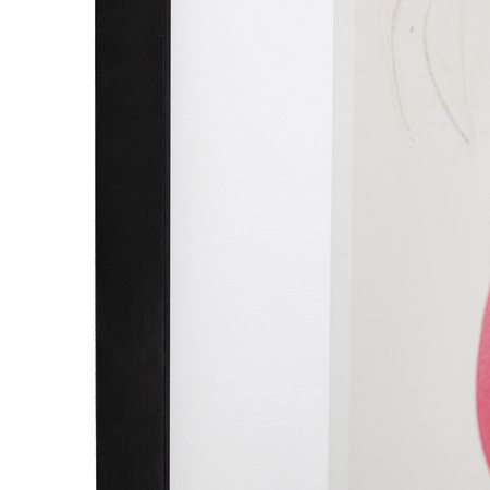 Wading Flamingo Framed Art 600x900mm