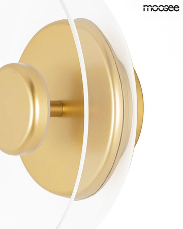 MOOSEE lampa ścienna EDEN WALL złota