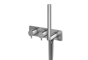 AXEL BRUSHED NICKEL Podtynkowa bateria wannowa