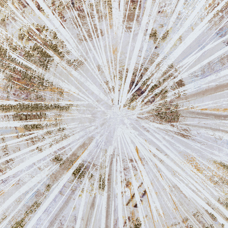 Starburst Flair Framed Canvas 1000x1000mm