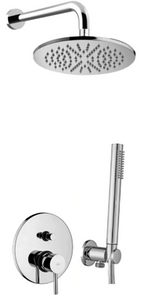 Zestaw natryskowy podtynkowy L-400mm fi-30cm SLIM-Paffoni/kolekcja Stick