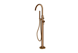 Axel Brushed Copper Bateria wannowa wolnostojąca