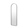 Holworth Arch Mirror Black 450x35x1500mm