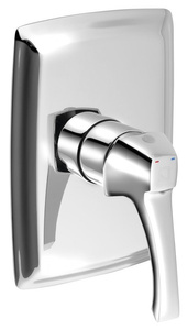 DREAMART bateria prysznicowa podtynkowa, 1 wyjście, chrom