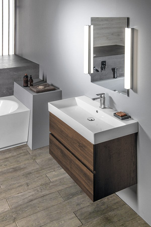 ODETTA szafka umywalkowa 82x50x43,5cm, sosna rustykalna