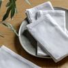 White Classic Napkin (4pk) White 450x450mm