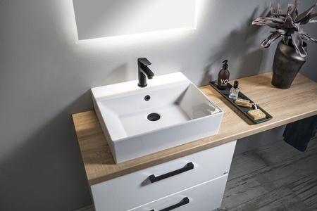 LOTTA bateria umywalkowa, czarny mat