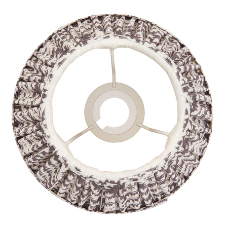 Leaf Shade Pearl Grey Fabric 145x118x200mm