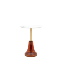 Bilbao Side Table Orange 460x460x640mm