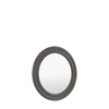Suffolk Round Mirror Charcoal 600x25x600mm