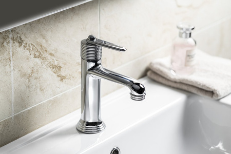 BEBÉ bateria umywalkowa, chrom