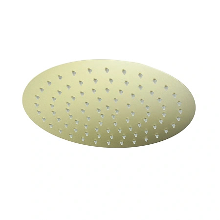 Głowica deszczowni okrągła 25 cm, złota