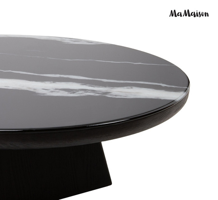 MaMaison stolik kawowy DOVER 100 czarny