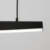 Lampa wisząca JORUN 120 czarna LED 4000K