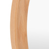 Copenhagen Pebble Mirror Oak 800x37x780mm