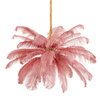 Lampa wisząca EMU 100 cm - pióra różowe
