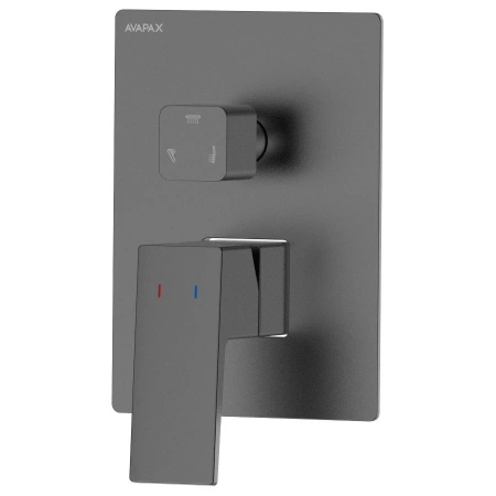 Bateria prysznicowo wannowa podtynkowa trzyfunkcyjna