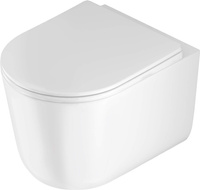 Miska WC z deską bezkołnierzowa - spłukiwanie wirowe