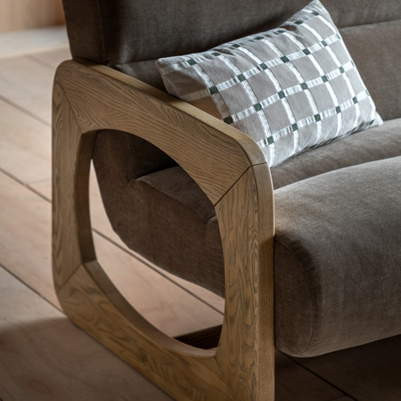 Marco Footstool Verona Sepia