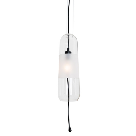 Maxlight P0588 Lampa Wisząca Mauri 1 Transparent Glass