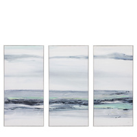 Clouded View Framed Canvas Set of 3