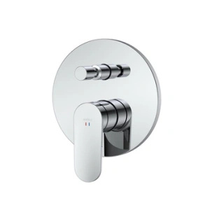 Bateria prysznicowo wannowa podtynkowa dwufunkcyjna, chrom