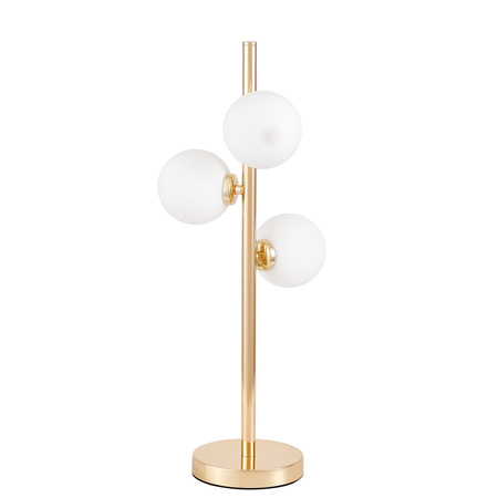 NOWOCZESNA LAMPA BIURKOWA ZŁOTA MARSIADA W3