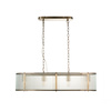 Ridgeton 4 Pendant Light Fitting Antique Brass