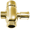 Przełącznik kolumny prysznicowej F3/4"-M1/2 »xM3/4«, złoto (ANTEA, VANITY, AXIA)