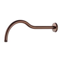 ARMANCE ramię prysznicowe ścienne, 40 cm, miedź antyczna szczotkowana