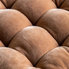 Cotton Velvet Seatpad Tan 430x430mm