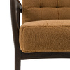 Humber Armchair Ochre Faux Sheepskin 690x760x800mm
