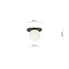 PLAZA 1 BLACK/OPAL