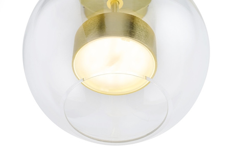 MOOSEE lampa ścienna CAPRI WALL złota