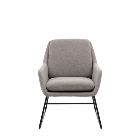 Krzesło Funton jasnoszare 635 x 885 x 835 mm