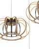5033-313 Lampa wisząca trójka SALO kaszmirowy