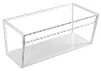 SKA konsola pod umywalkę z połką 900x400x460mm, biały mat