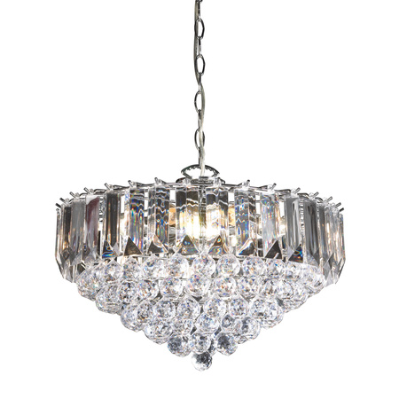 Fargo 6 Pendant Light Chrome