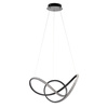 Francisca 1 Pendant Light Textured Black