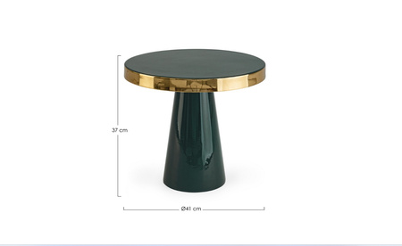 BIZZOTTO stolik kawowy NANDIKA zielony